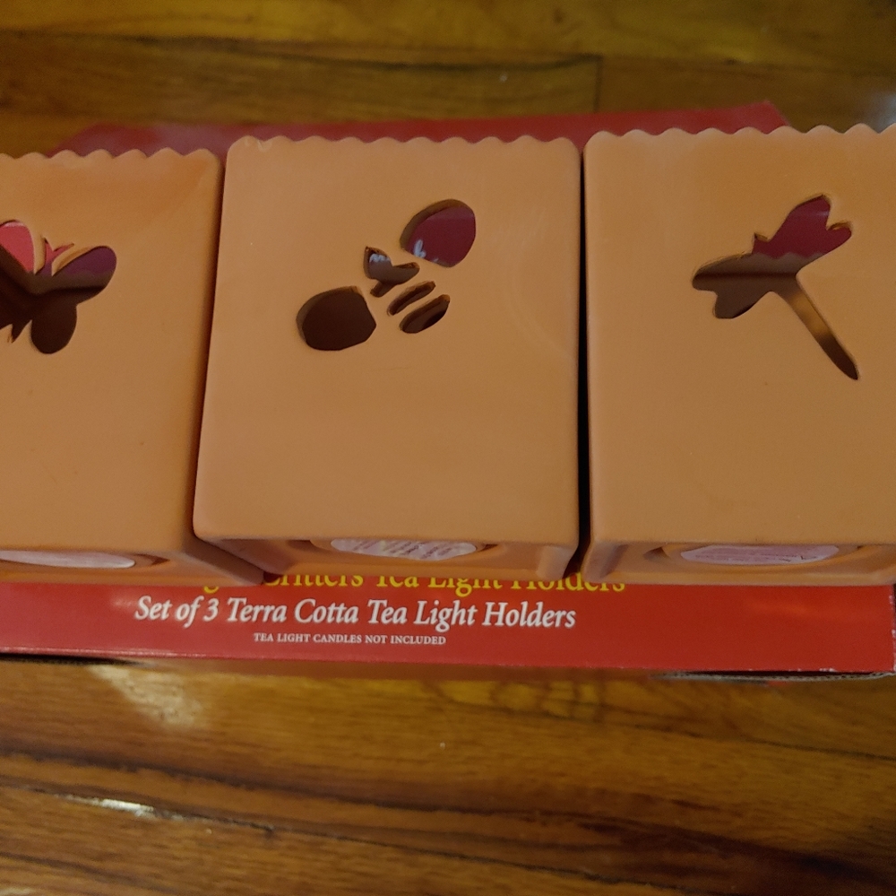 Hallmark tea light votive candle holders